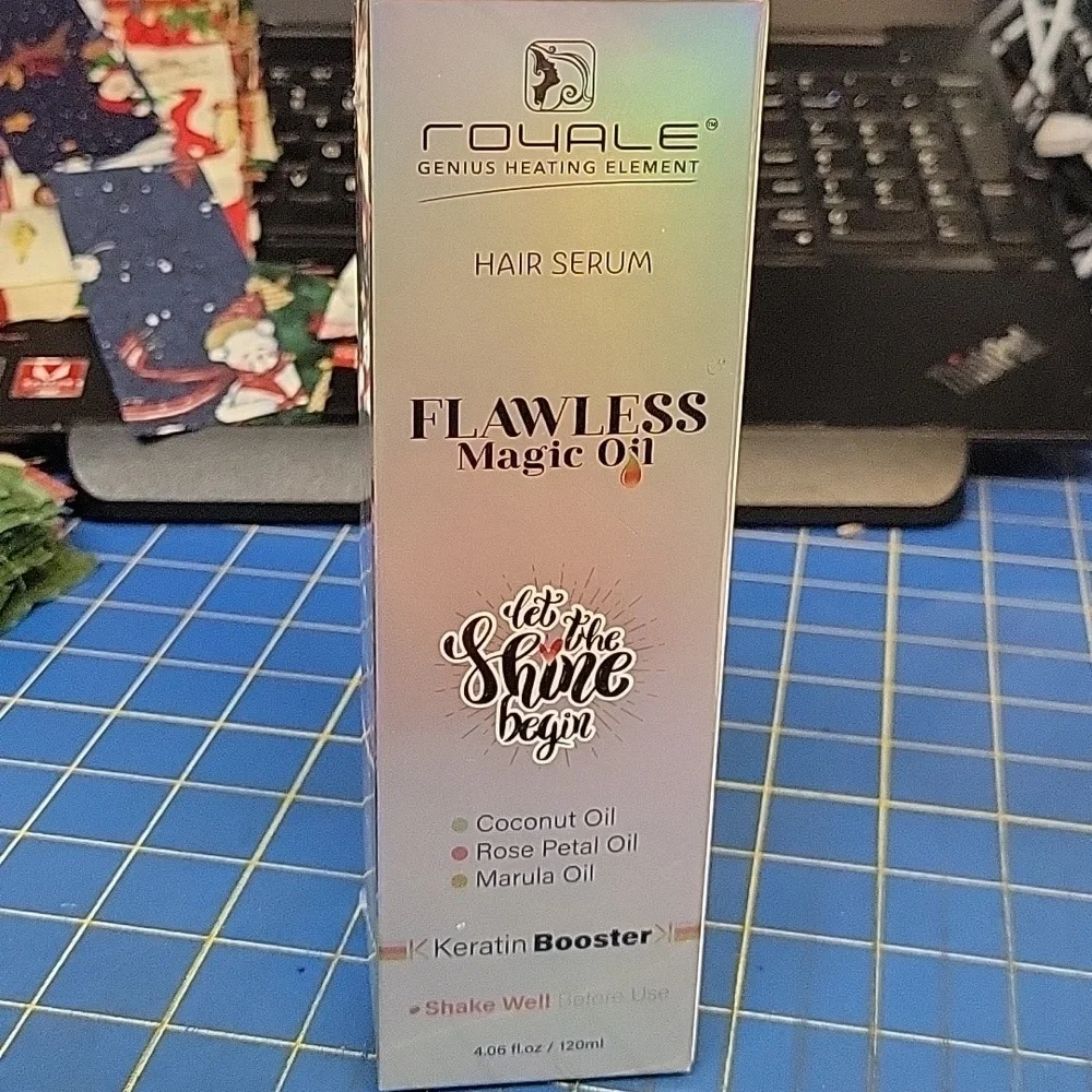 Royale Flawless Magic Oil Ketatin Booster Hair Serum 120ml New Sealed Box
